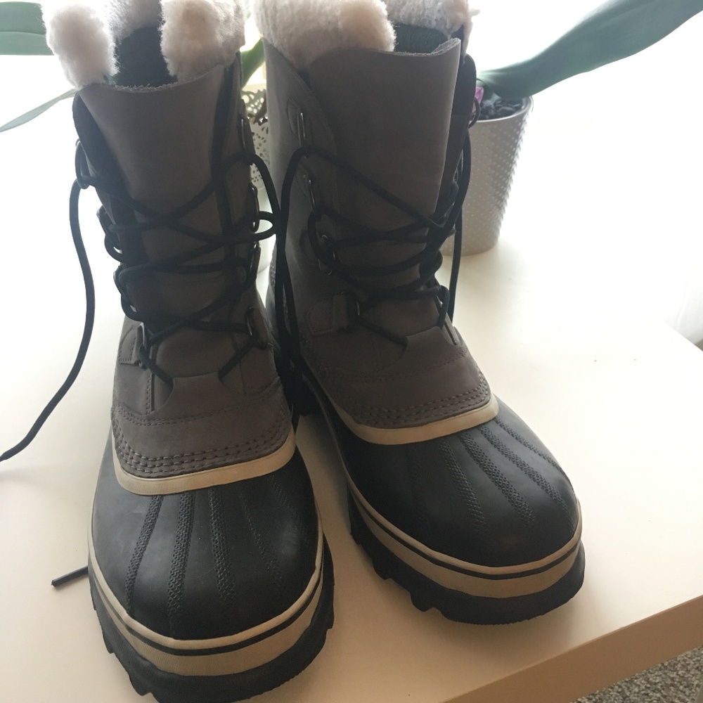 SOREL - Women's Caribou, Shale, Stone, 10